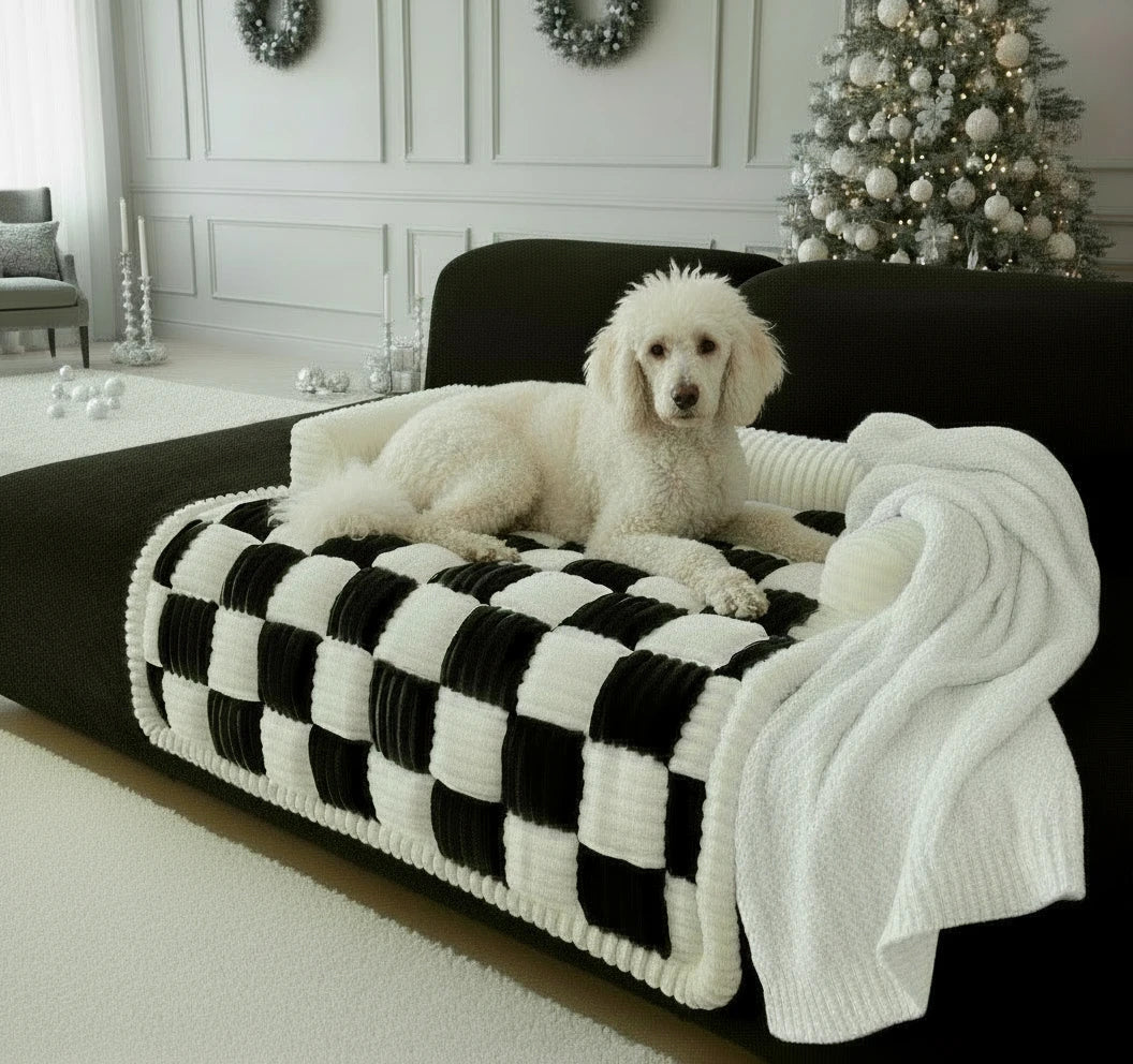 Kuscheliges Hundebett - Sofa Auflage