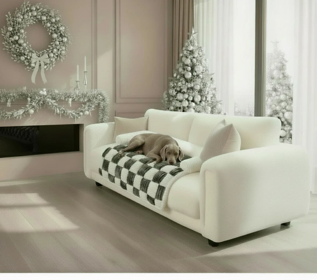 Kuscheliges Hundebett - Sofa Auflage